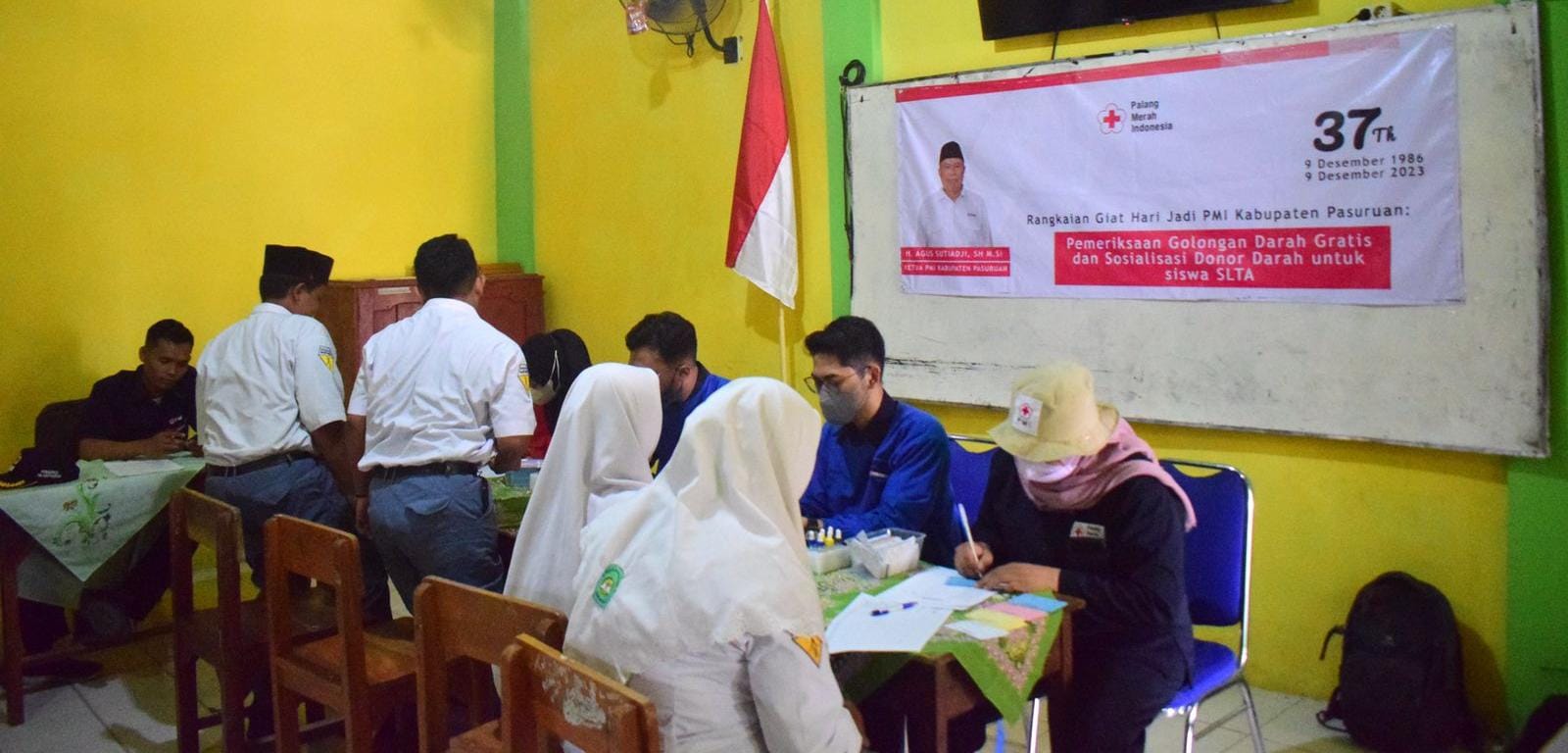 Peringati Hari Jadi Ke Pmi Kabupaten Pasuruan Gelar Baksos