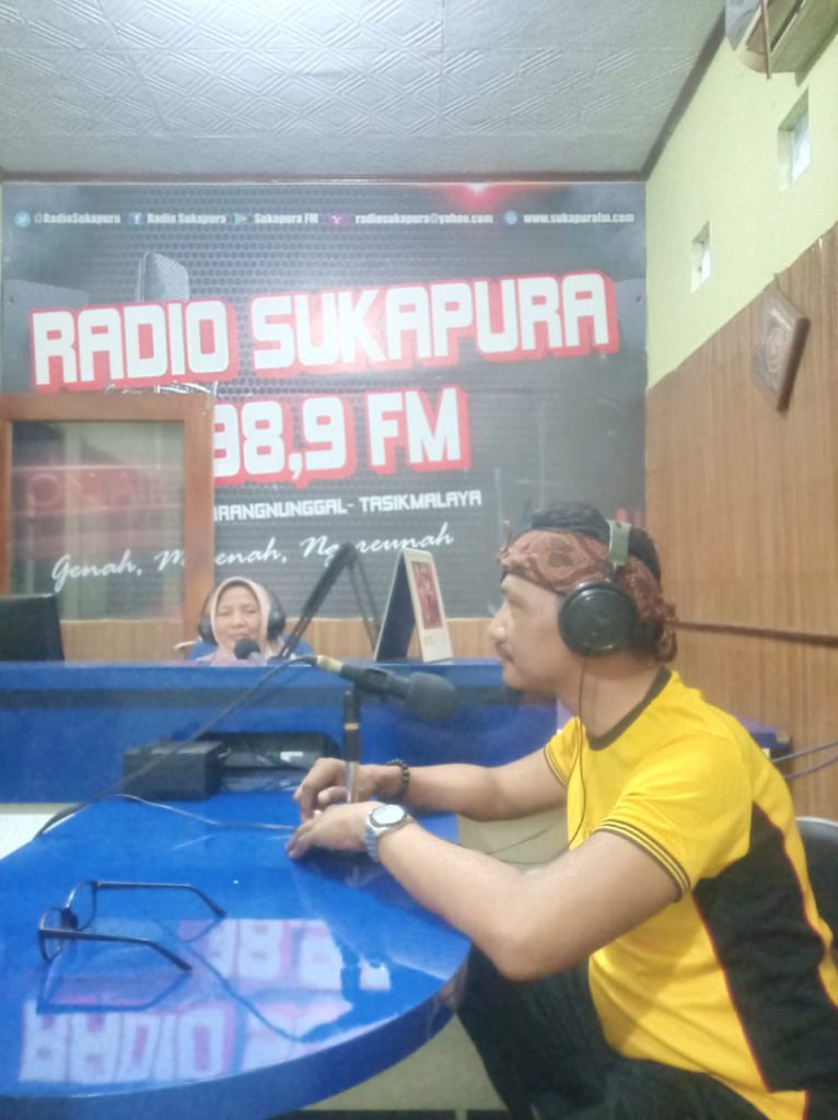 Program Rutin Radio Sukapura Bersama Polsek Karangnunggal Himbau Warganya