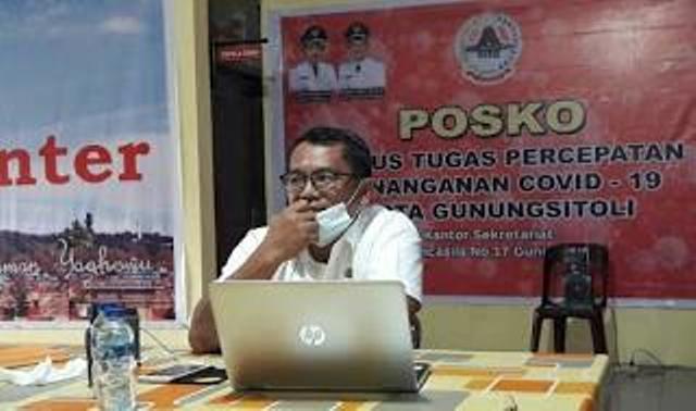 Pemkot Gunungsitoli Bersama TNI/POLRI Melaksanakan Razia.