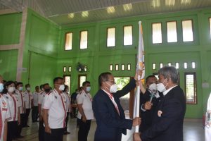 Pemkab Nias Lantik Pengurus KONI Kabupaten Nias Masa Bakti 2020-2024.