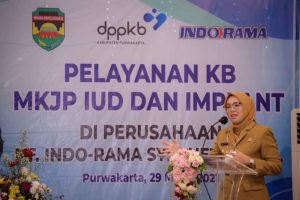 Launching Giat KB MKJP IUD Dizona Industri Digelar Di PT.indorama