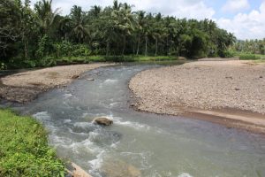 Aliran Sungai Batang Lembang yang perlu secepatnya dilakukan normalisasi sungai