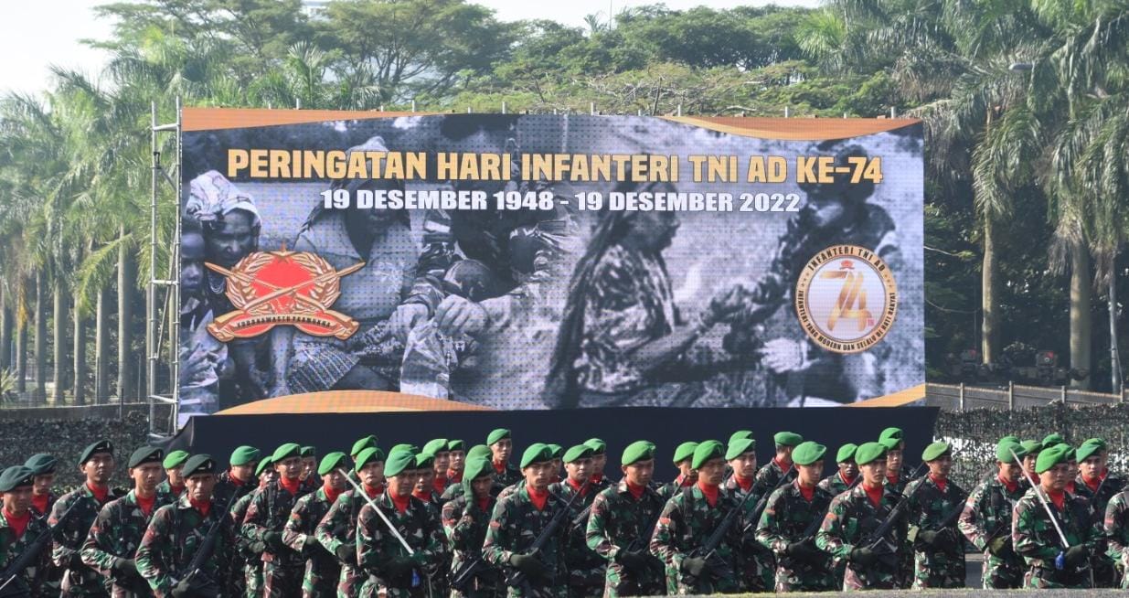 Infanteri Yang Modern Dan Selalu Dihati Rakyat Pedoman Prajurit Korps